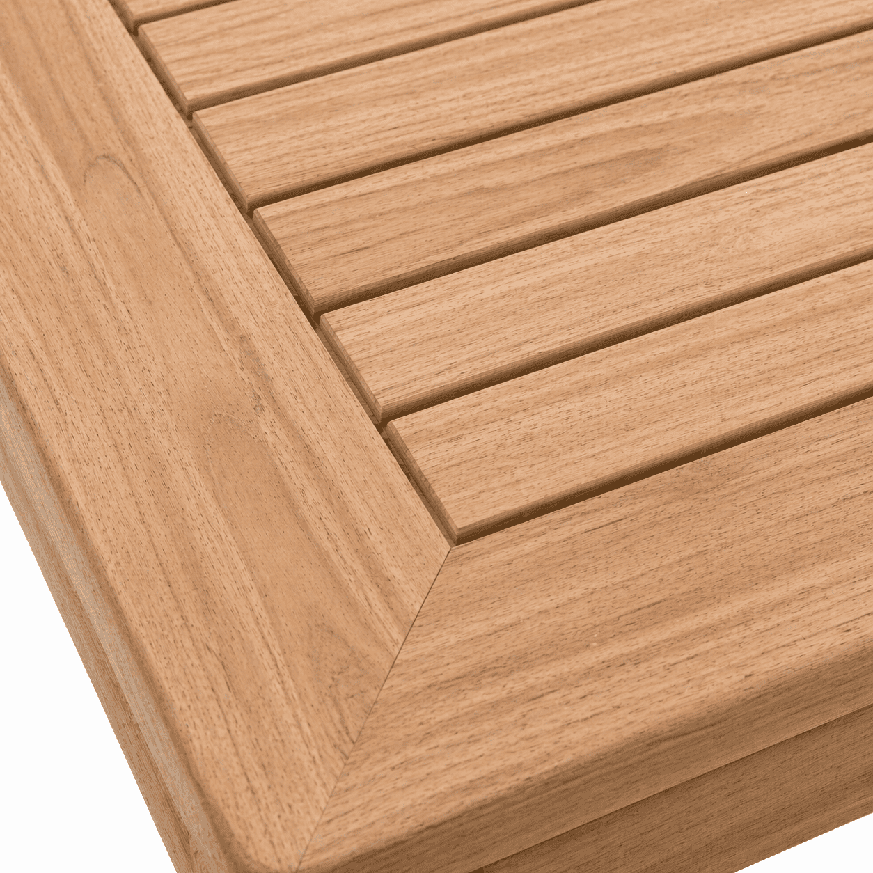 Tavolo Bar Large da Giardino 120x70 cm in Legno Teak Massello