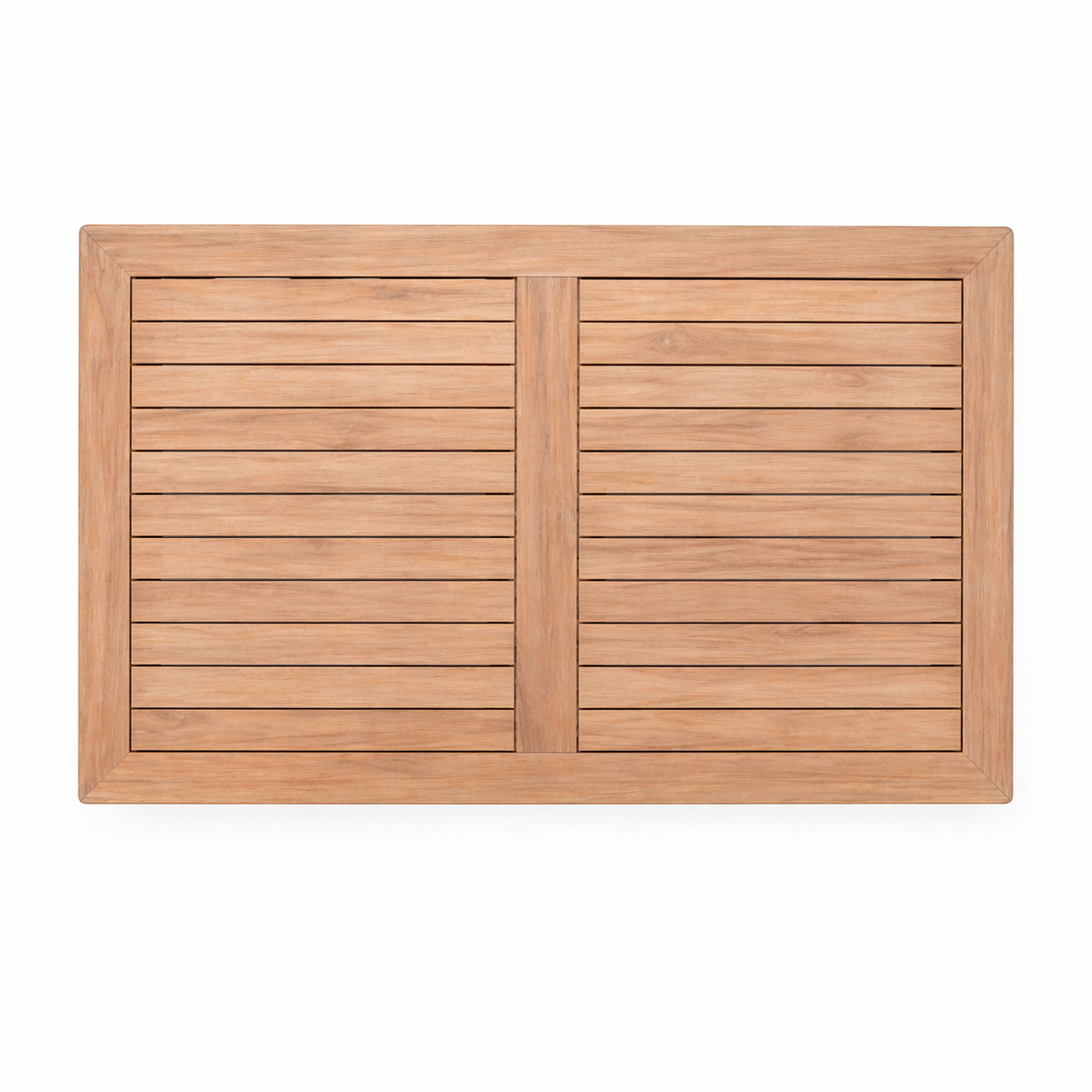 Tavolo Bar Large da Giardino 120x70 cm in Legno Teak Massello