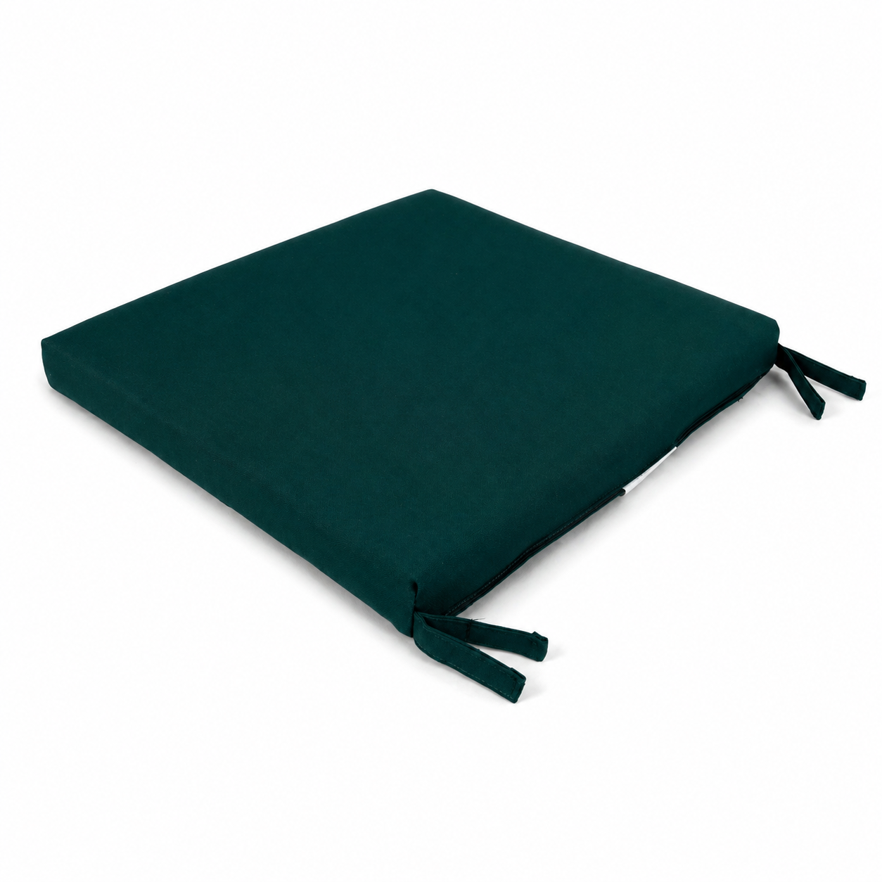 Cuscino seduta per sedia 45x47cm con velcro in poliestere – Verde