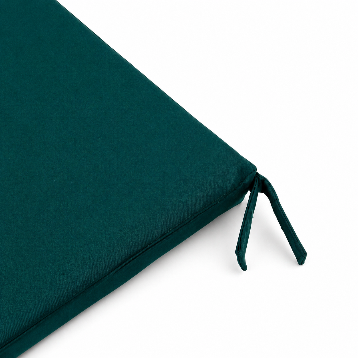 Cuscino seduta per sedia 45x47cm con velcro in poliestere – Verde