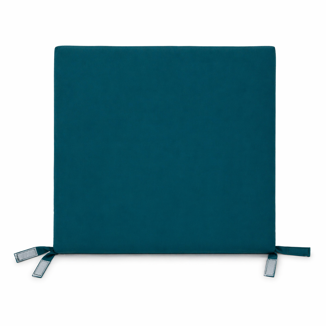 Cuscino seduta per sedia 45x47cm con velcro in poliestere – Verde Petrolio