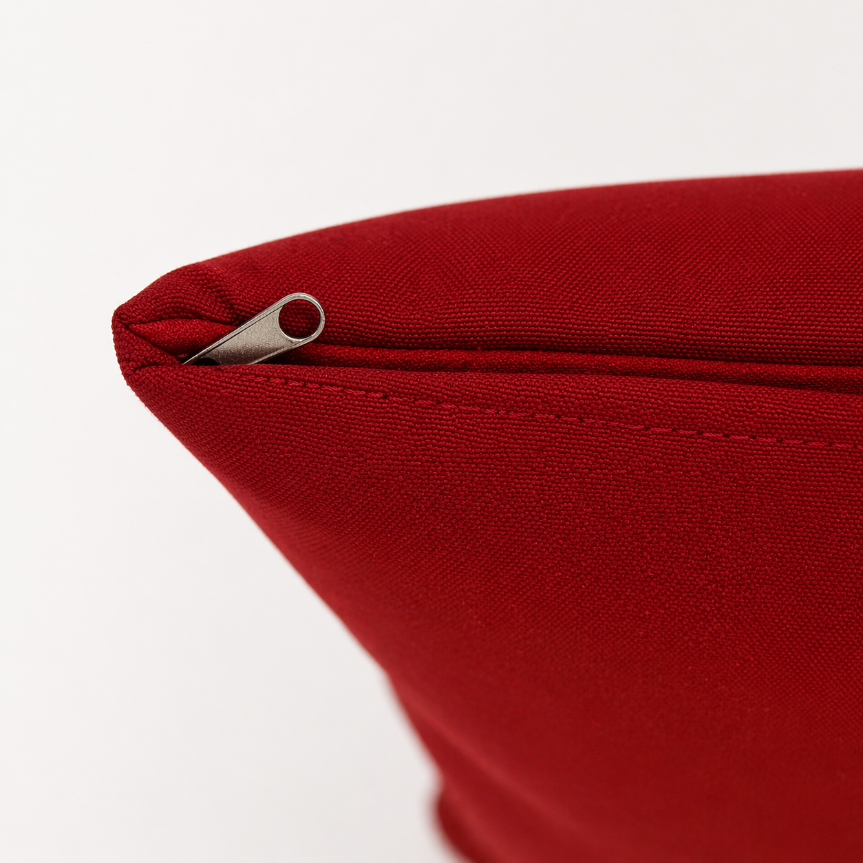 Cuscino decorativo 45x45 cm Sfoderabile in poliestere - Bordeaux