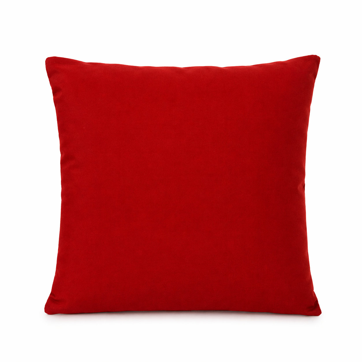 Cuscino decorativo 45x45 cm Sfoderabile in poliestere - Bordeaux