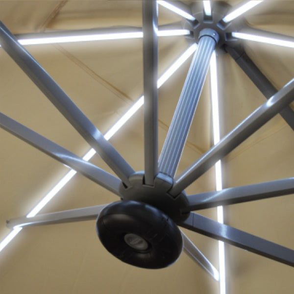 Umbrella Speakers and Lights