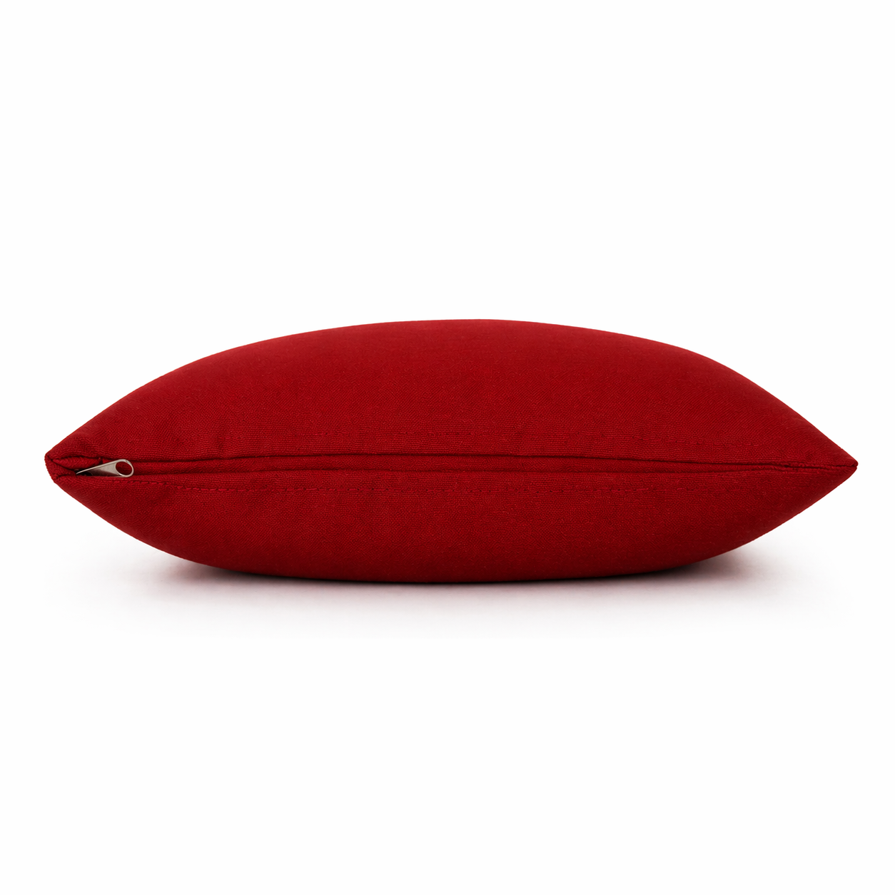 Cuscino decorativo 45x45 cm Sfoderabile in poliestere - Bordeaux