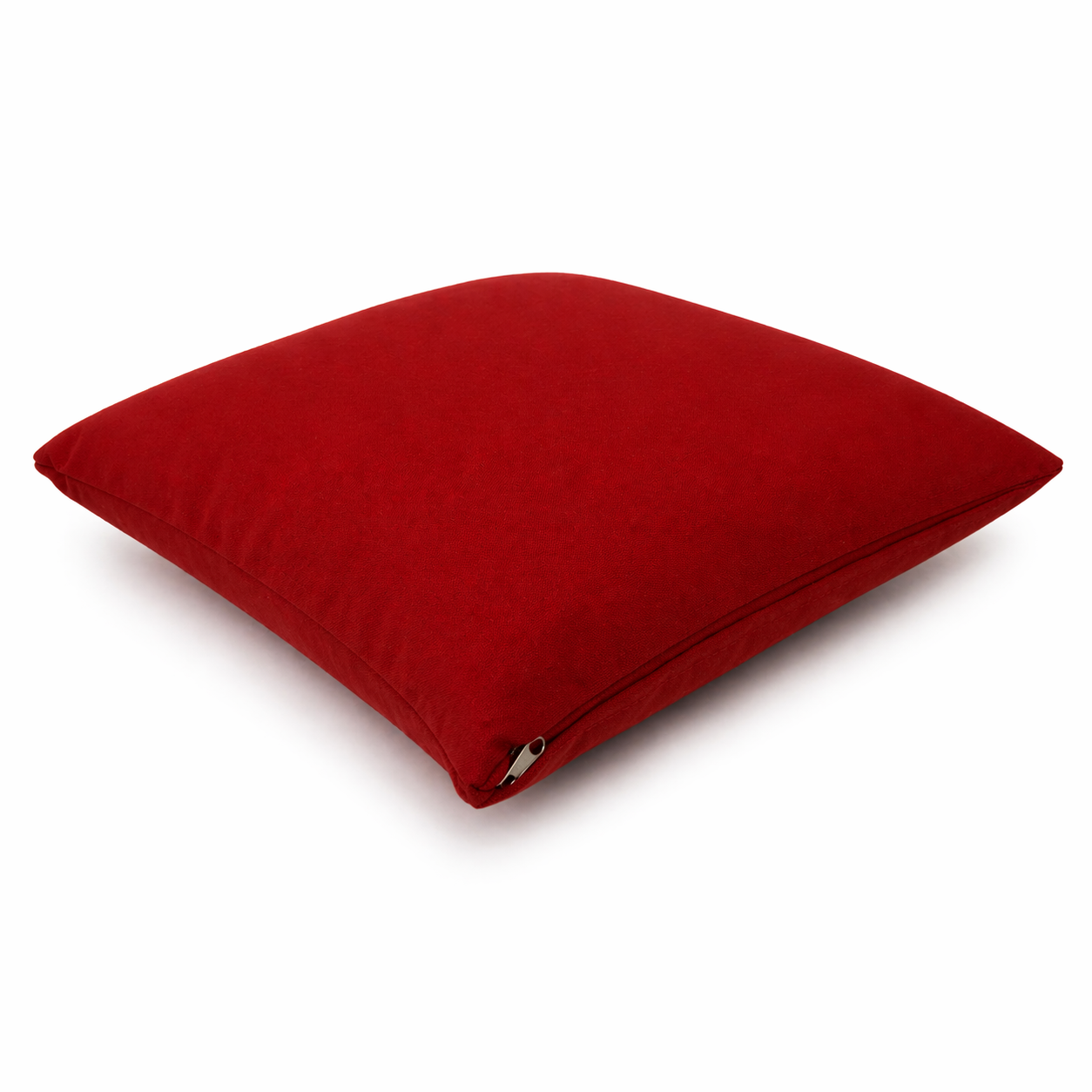 Cuscino decorativo 45x45 cm Sfoderabile in poliestere - Bordeaux