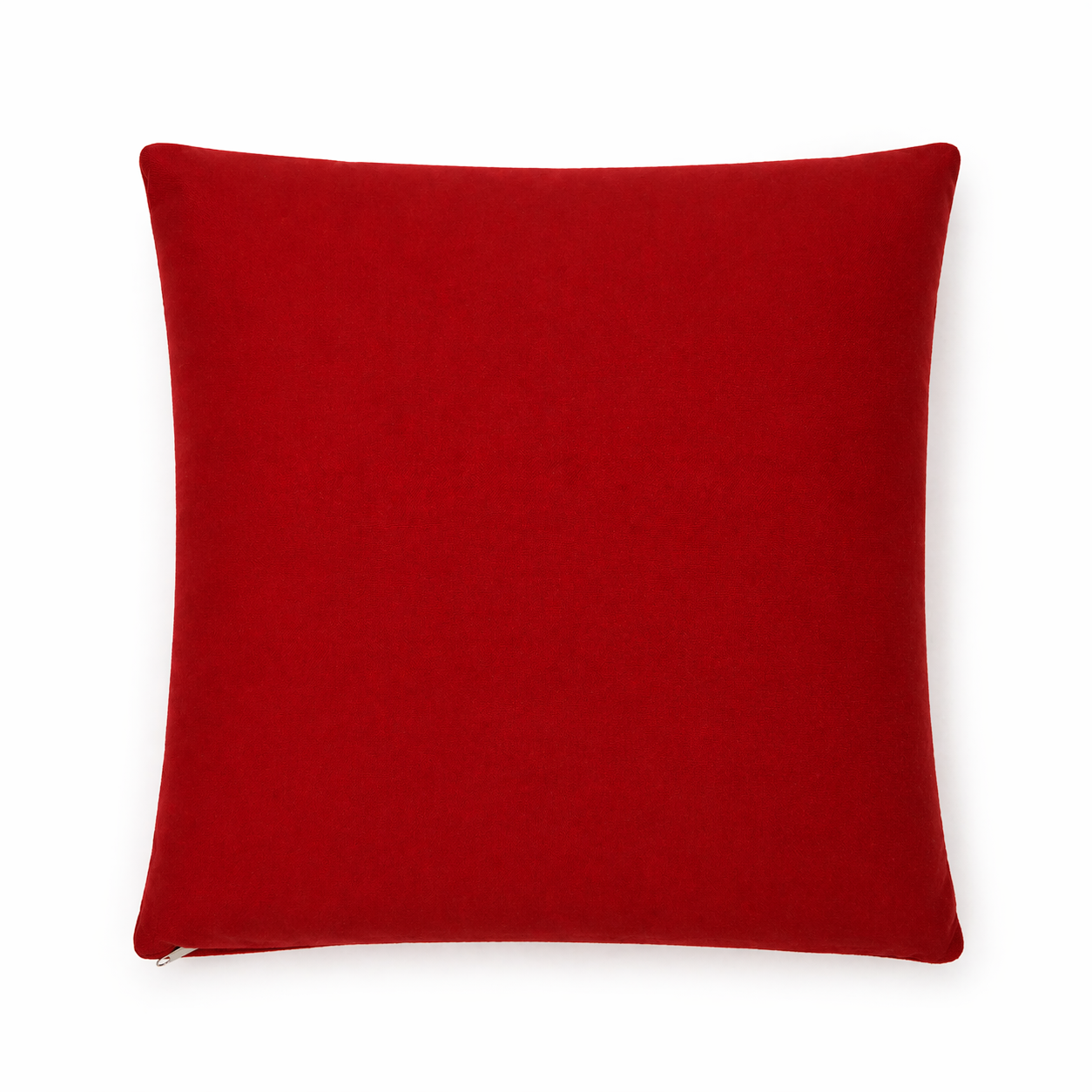 Cuscino decorativo 45x45 cm Sfoderabile in poliestere - Bordeaux