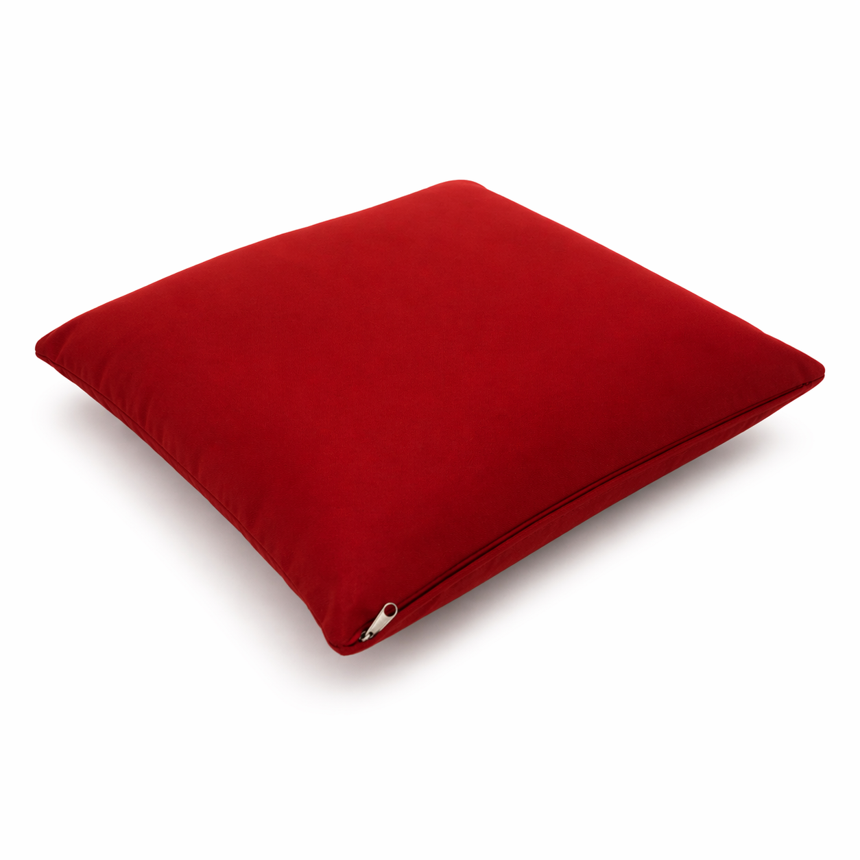 Cuscino decorativo 45x45 cm Sfoderabile in poliestere - Bordeaux