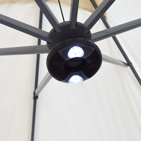 Umbrella Speakers and Lights