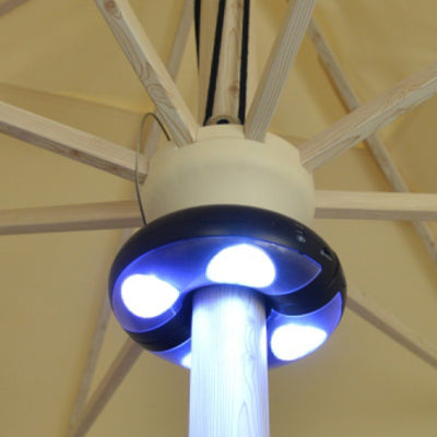 Umbrella Speakers and Lights