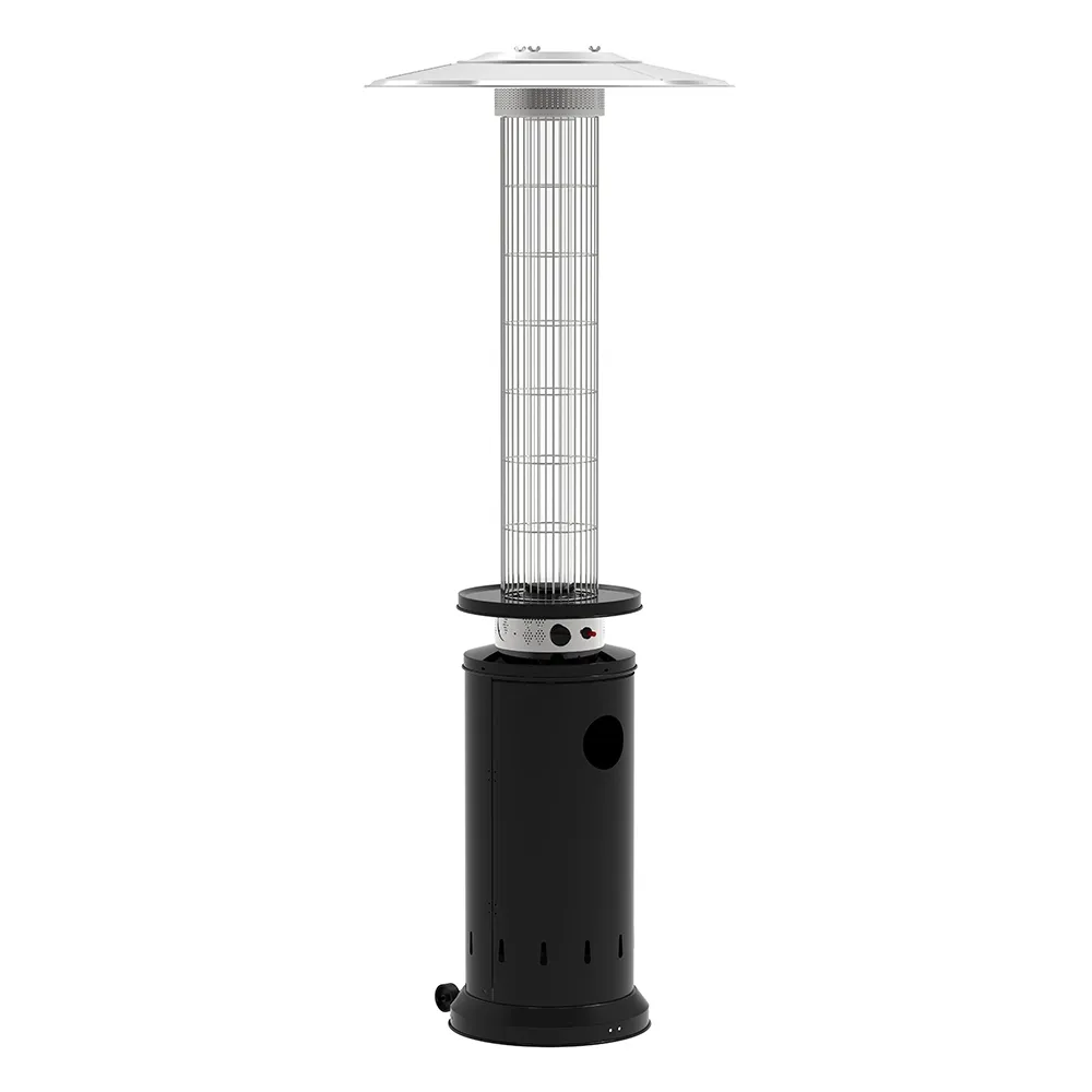 Image of Tempo Style - Stufa a Gas Eclissi (13kW) | Stufa da esterno Nero