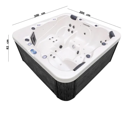 Idromassaggio Monoblocco Calypso (ZR6005) Dimensioni